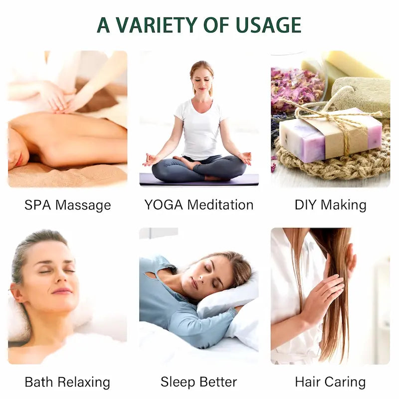 20-piece pure natural essential oils gift box for diffuser- at Ataraxia Attire