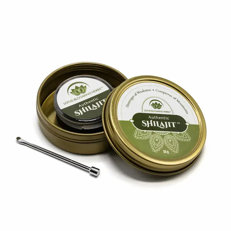 Authentic Himalayan Shilajit 10g natural resin supplement – Available at Ataraxia Attire