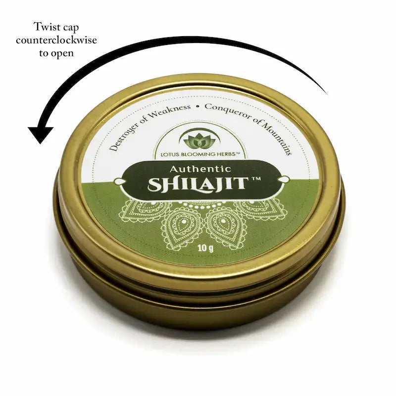 Authentic Himalayan Shilajit 10g natural resin supplement – Available at Ataraxia Attire