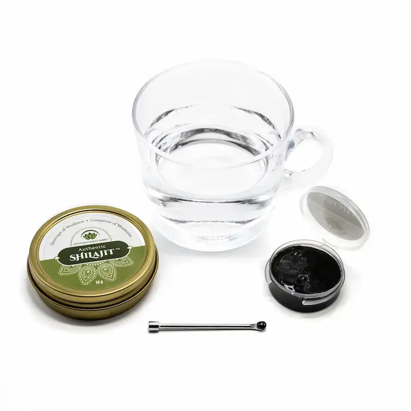 Authentic Himalayan Shilajit 10g natural resin supplement  – Available at Ataraxia Attire