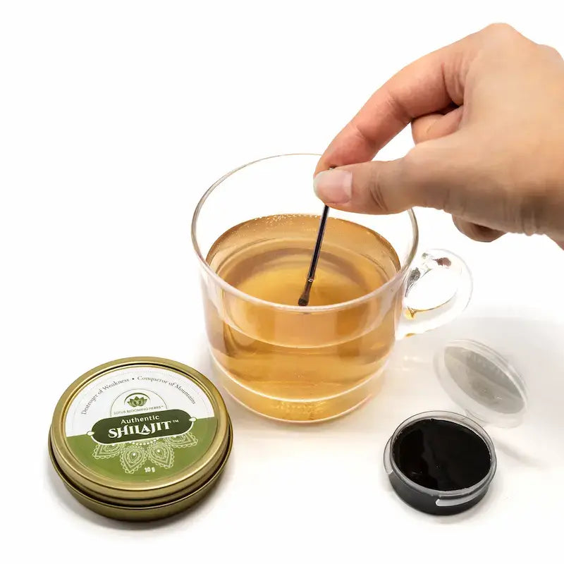 Authentic Himalayan Shilajit 10g natural resin supplement  – Available at Ataraxia Attire