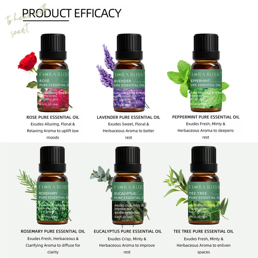 Lavender, eucalyptus, peppermint and more – essential oil collection- at Ataraxia Attire 