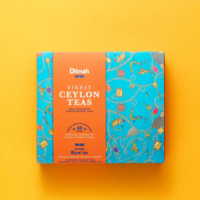 Individually wrapped Ceylon teas in assorted gift box – Available at Ataraxia Attire