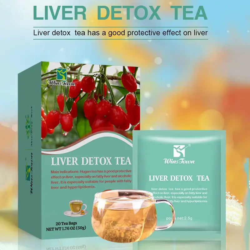 Liver detox herbal tea for cleansing and liver support- Available at Ataraxia Attire